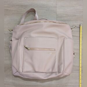 Fawn Design Backpack/Diaper Bag Pink Blush Cream
